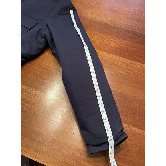 Large Tall Carhartt Arctic C003 Quilt Lined Blue Duck Jacket Chore Zipper Heavy - Picture 10 of 13